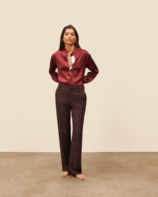 Pantalon Costume Sevigne - Mazarin fluide, chic Maison Sarah Lavoine Mazarin Viscose   1