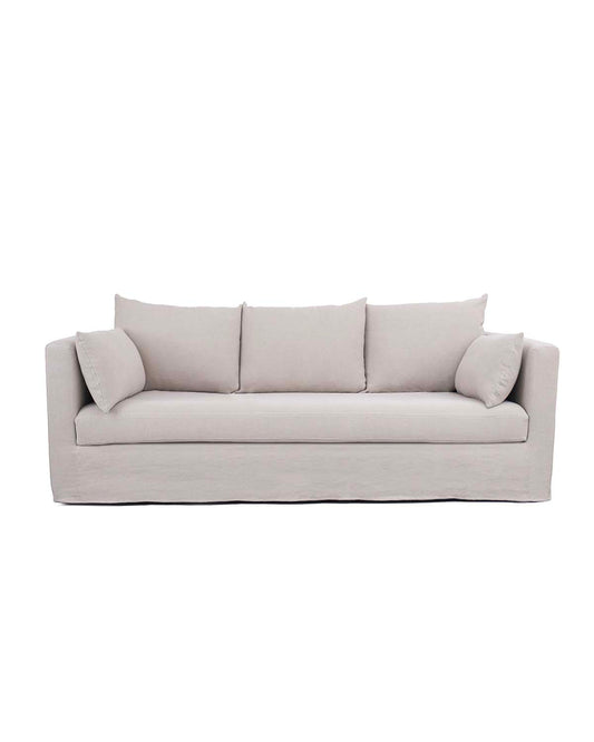 Canapé Box - Beige design Maison Sarah Lavoine Beige Lin 250 cm 85 cm 1