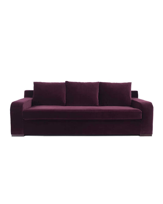 Canapé Luna - Violet design Maison Sarah Lavoine Violet Velours 300 cm 88 cm 1