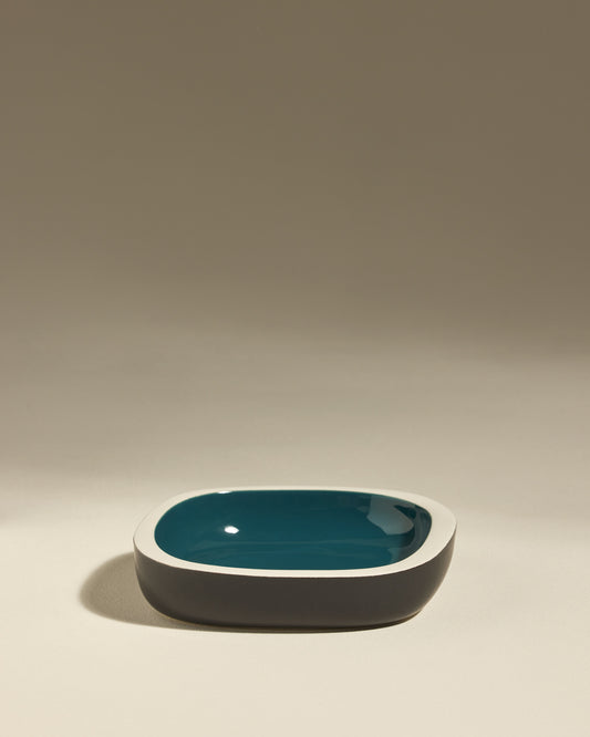 Vide poche Sicilia - Bleu Sarah design Maison Sarah Lavoine Bleu Sarah Céramique   1