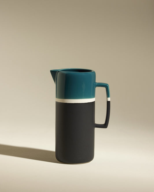 Pichet Sicilia - Bleu Sarah design Maison Sarah Lavoine Bleu Sarah Céramique  23 cm 1