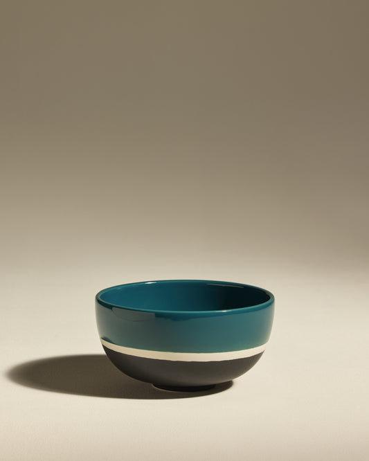 Saladier Sicilia - Bleu Sarah haut de gamme Maison Sarah Lavoine Bleu Sarah Céramique   1