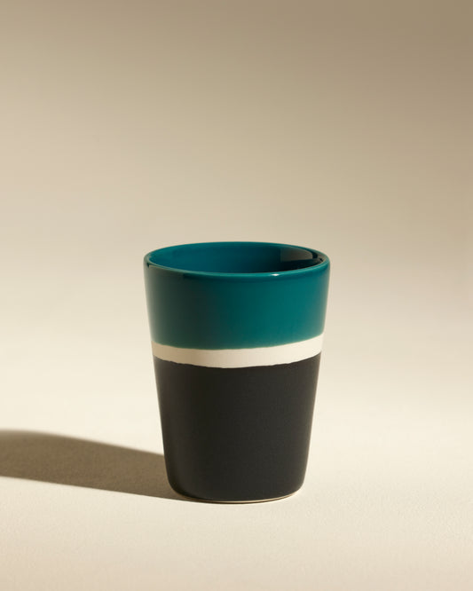 Verre Sicilia - Bleu sarah haut de gamme Maison Sarah Lavoine Bleu Sarah Céramique  7,5 cm 1