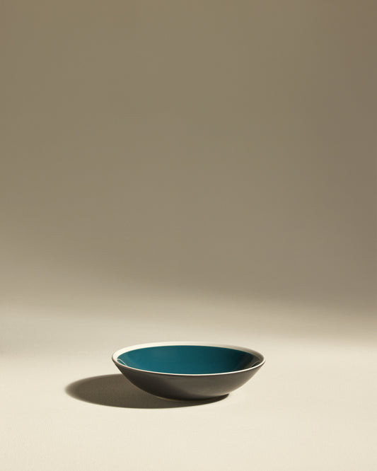 Assiette creuse Sicilia - Bleu Sarah design moderne Maison Sarah Lavoine Bleu Sarah Céramique   1