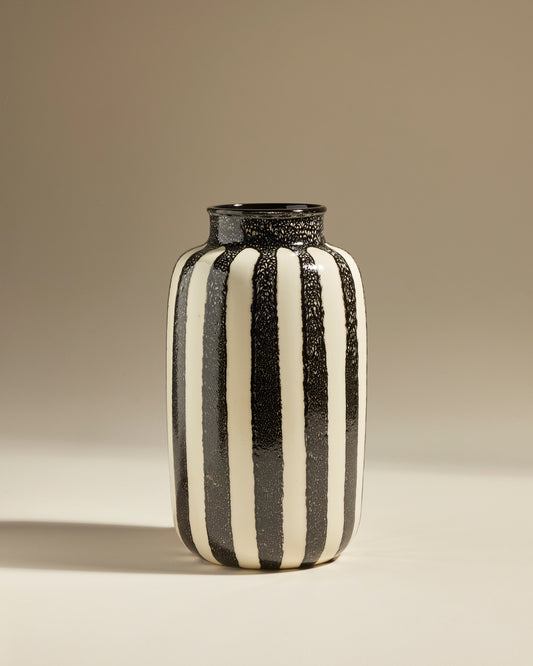 Grand vase décoratif Riviera - Noir design, céramique Maison Sarah Lavoine Noir Céramique  36 cm 1