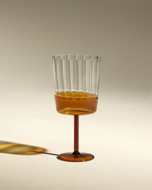 Verre à eau Eclat - Ambre design Maison Sarah Lavoine Ambre Verre  16 cm 1