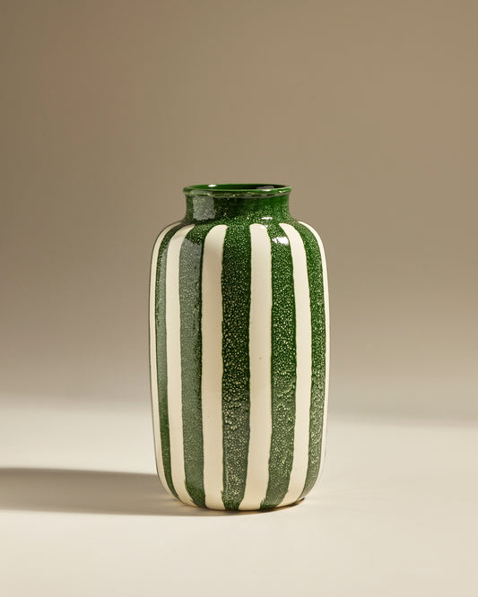 Grand vase décoratif Riviera - Vert design, céramique Maison Sarah Lavoine Vert Céramique  36 cm 1
