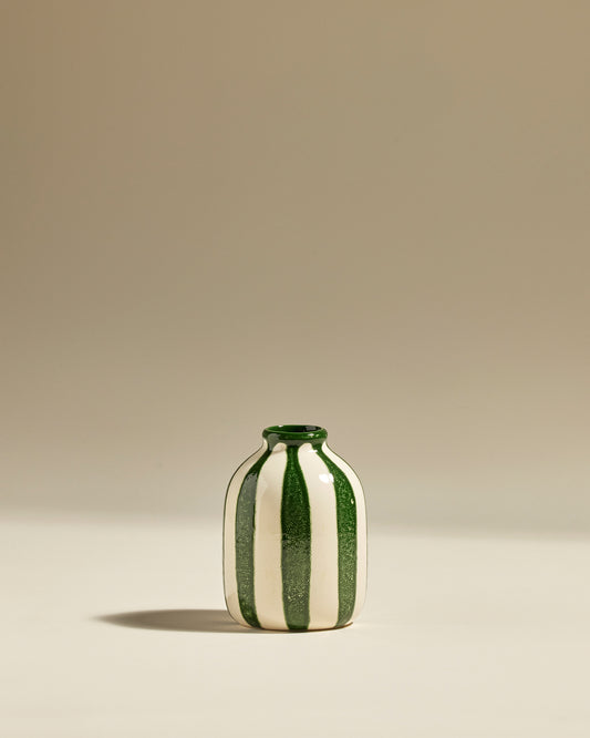 Pot décoratif Riviera - Vert design, céramique Maison Sarah Lavoine Vert Céramique  14 cm 1