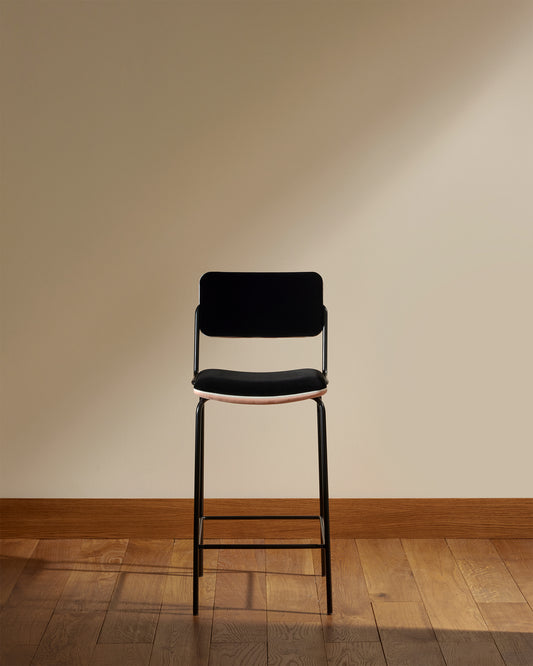 Chaise Ilot Double Jeu - Rose design Maison Sarah Lavoine Rose Velours 42 cm 95 cm 1