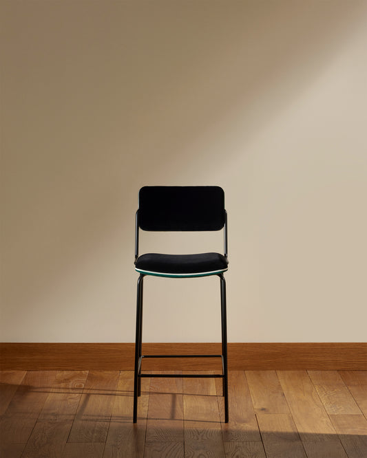 Chaise Ilot Double Jeu - Vert design Maison Sarah Lavoine Vert Velours 42 cm 95 cm 1