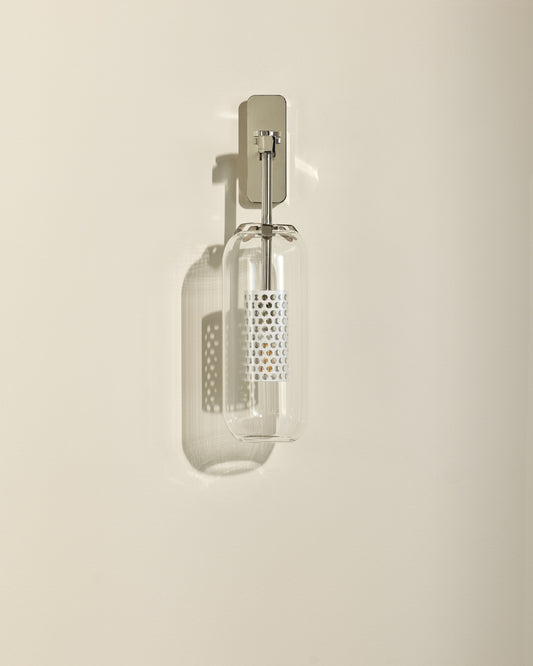 Applique Vadim - Chromé design Maison Sarah Lavoine Chromé Acier 15 cm 41 cm 1