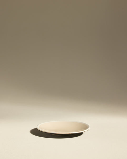 Assiette à dessert Sicilia - Ecru design moderne Maison Sarah Lavoine Ecru Céramique   1