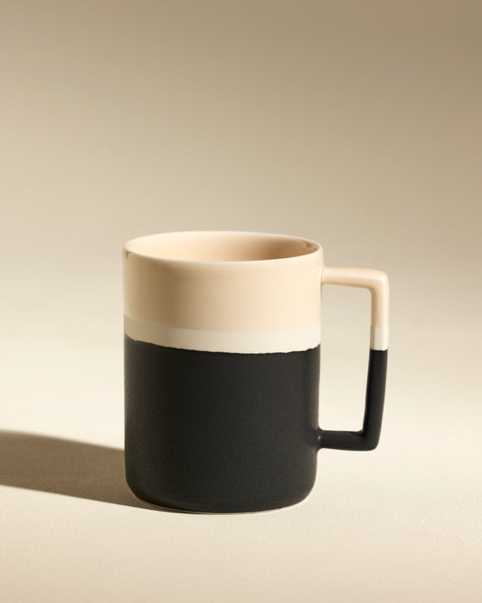Mug Sicilia - Ecru haut de gamme Maison Sarah Lavoine Ecru Céramique  10 cm 1