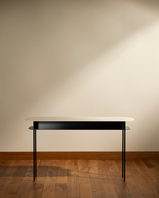 Console Tokyo - Ecru design Maison Sarah Lavoine Ecru Acier 150 cm 85 cm 1
