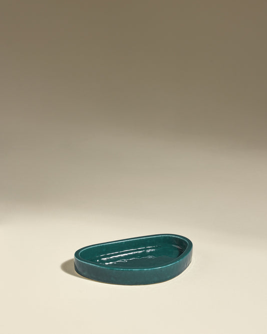 Vide poche Mars - Bleu Sarah design Maison Sarah Lavoine Bleu Sarah Céramique 19,2 cm 3 cm 1