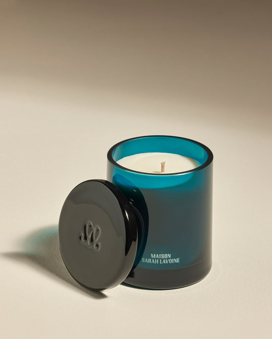 Bougie Stella - Ambre Noire luxe Maison Sarah Lavoine Noir Verre  12 cm 1