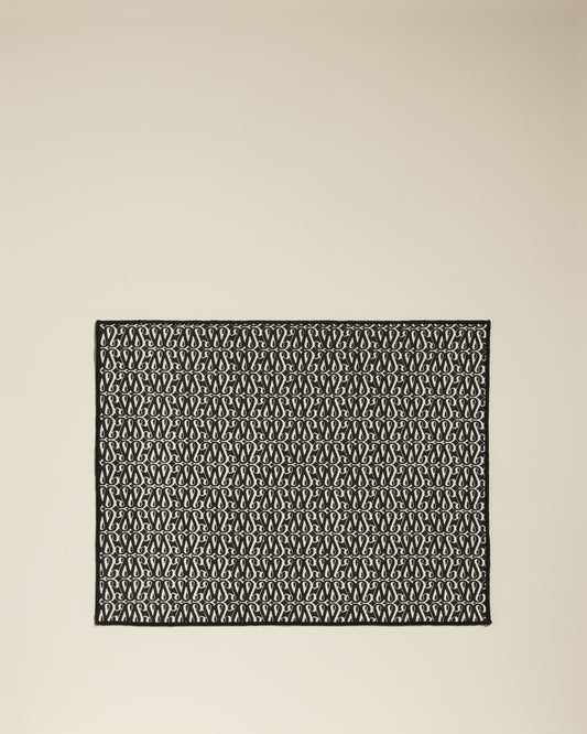 Set de table Sarah - Noir design Maison Sarah Lavoine Noir Coton 35 cm 45 cm 1