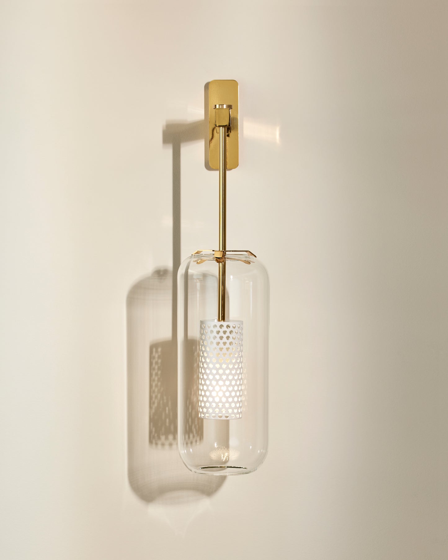 Applique Vadim - Doré design Maison Sarah Lavoine Doré Laiton 26 cm 68 cm 3