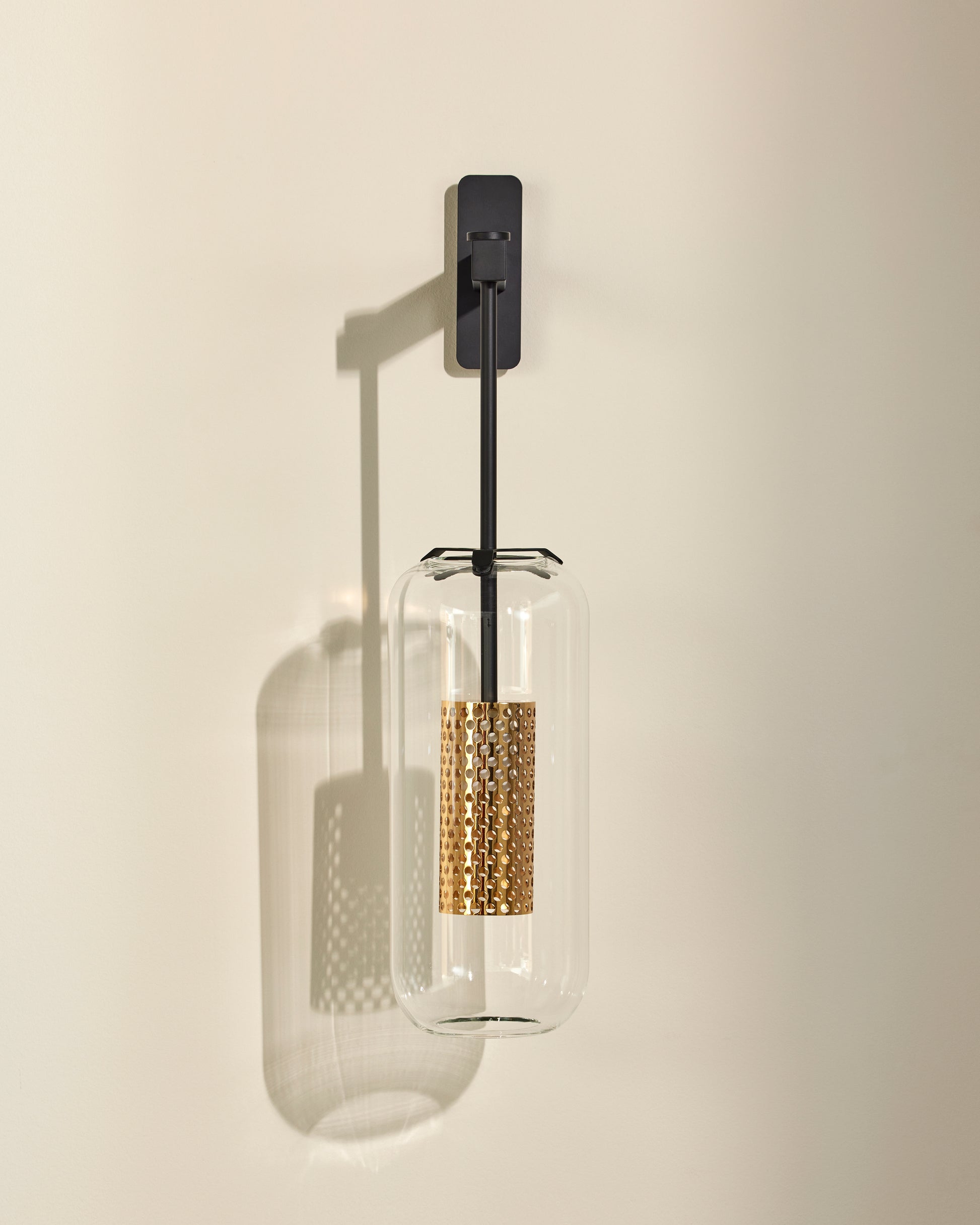 Applique Vadim - Noir design Maison Sarah Lavoine Noir Acier 26 cm 68 cm 1