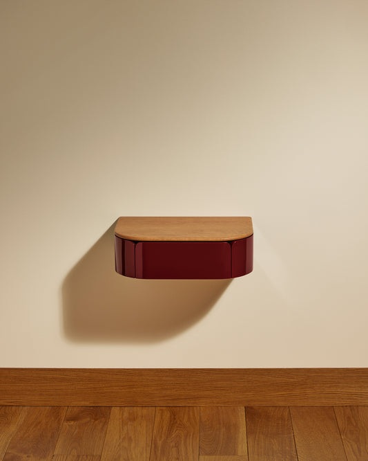 Console murale Equilibre - Carmin design Maison Sarah Lavoine Carmin Chêne  45 cm 13 cm 1