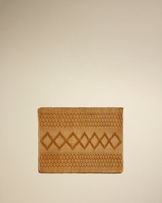 Set de table Iraca - Ocre design Maison Sarah Lavoine Désert Palmier 39 cm 29 cm 1