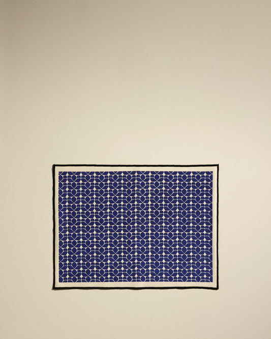 Set de table Flore - Outremer design Maison Sarah Lavoine Outremer Coton  45 cm 35 cm 1