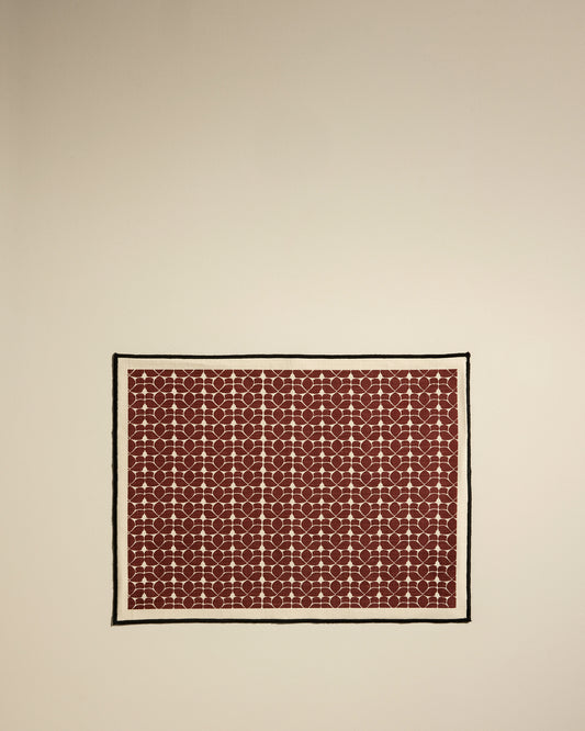 Set de table Flore - Terracotta design Maison Sarah Lavoine Terracotta Coton  45 cm 35 cm 1