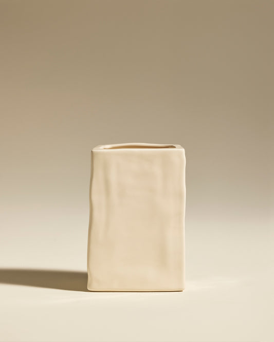 Vase Nomad - Ecru design, céramique Maison Sarah Lavoine Ecru Céramique  11 cm 18 cm 1
