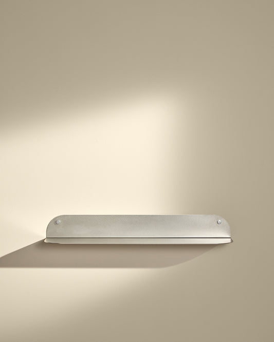 Etagère murale Tokyo - Inox brossé design Maison Sarah Lavoine Inox brossé Inox brossé 80 cm  1