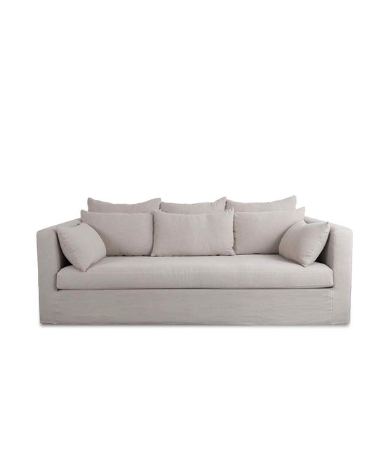 Canapé SuperBox - Gris clair design Maison Sarah Lavoine Gris clair Lin 250 cm 85 cm 1