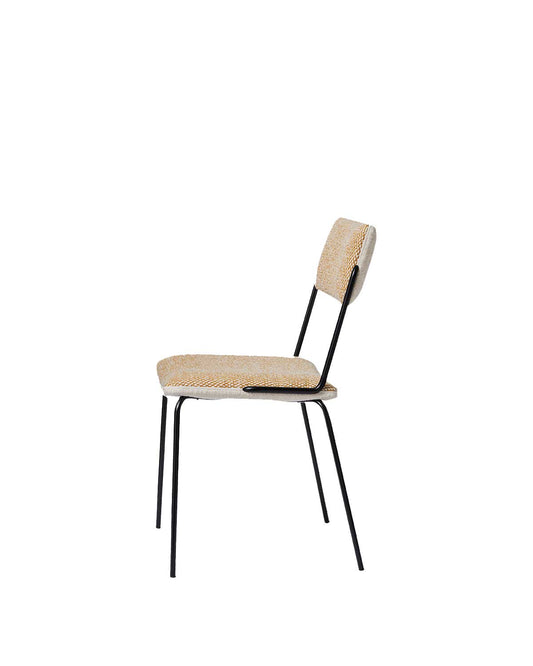 Chaise Double Jeu - Ocre design Maison Sarah Lavoine Ocre Coton 45  cm 85 cm 1