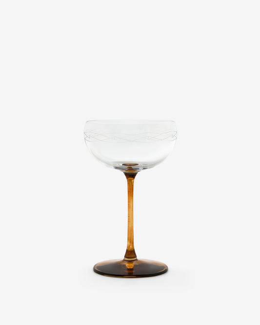 Coffret x2 Coupes Martini - Fauve design Maison Sarah Lavoine Fauve Verre  12 cm 1